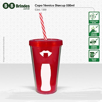 Copos personalizado, Canecas personalizada, Long drink personalizado - Copo Térmico StarCup